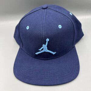 Air‎ Jordan Hat Men Blue Embroidered Logo Jumpman Snap Back Cap